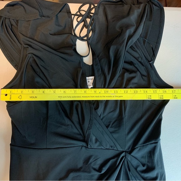 NWT Target Cushnie Black Hi-Low Mini Dress- Sz 6 - Picture 10 of 16